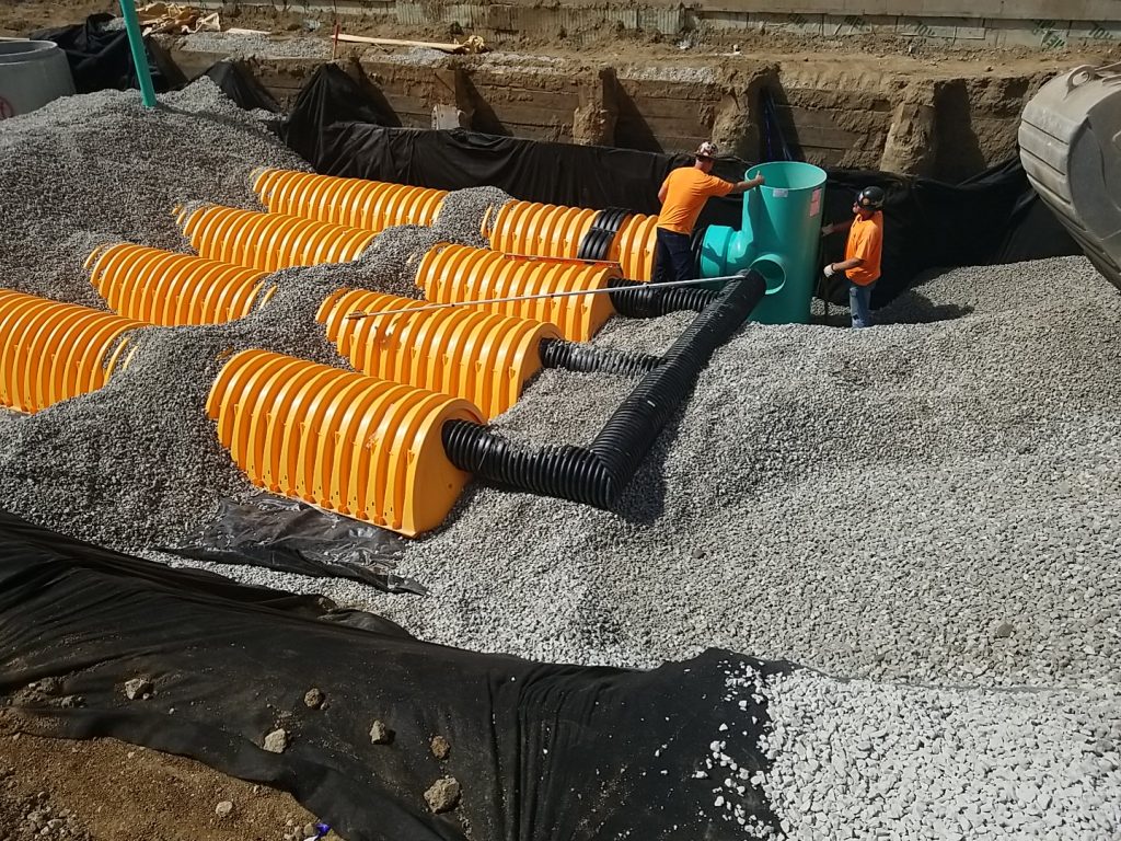 Trotter Multicultural Center stormwater system 2018